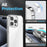 NORTHJO For iPhone 15 Pro Max Case PC+TPU Phone Cover 3-in-1 Mobile Accessories Set - 2