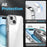 NORTHJO For iPhone 15 Plus Case Clear Shockproof PC+TPU Phone Cover + Screen Protector + Camera Lens Protector - 2