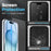 NORTHJO For iPhone 15 Plus Case Clear Shockproof PC+TPU Phone Cover + Screen Protector + Camera Lens Protector - 4
