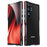 LUPHIE For Samsung Galaxy S24 Ultra Bumper Case Metal Bumper Frame No Back Design - Black  /  Red - 1
