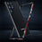 LUPHIE For Samsung Galaxy S24 Ultra Bumper Case Metal Bumper Frame No Back Design - Black  /  Red - 3