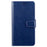 For T-Mobile REVVL 7 / T Phone 2 Case Stand Strong Magnetic Leather Phone Cover - Blue - 6
