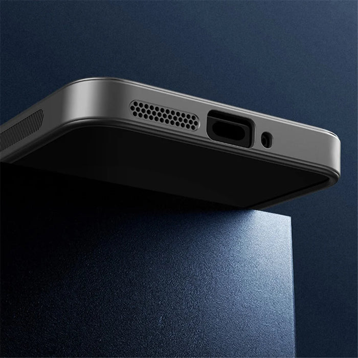 For vivo S19 Pro 5G Case with Lens Kickstand Shockproof PC+TPU Phone Cover - Black - 4