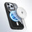 JAUCASE For iPhone 14 Pro Max Case Compatible with MagSafe Snake Texture PU Leather+TPU+PC Phone Cover - Grey - 2