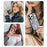JAUCASE For iPhone 14 Pro Max Case Compatible with MagSafe Snake Texture PU Leather+TPU+PC Phone Cover - Grey - 6