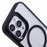 For iPhone 16 Pro Compatible with MagSafe Phone Case Clear PC+TPU Back Cover - Black - 7