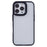 For iPhone 16 Pro Cell Phone Cases Shockproof Clear PC+TPU Back Cover - Black - 1