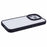 For iPhone 16 Pro Cell Phone Cases Shockproof Clear PC+TPU Back Cover - Black - 5