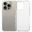 For iPhone 16 Pro Phone Cases HD Clear TPU Mobile Phone Cover (Big Rear Lens Cutout) - 1