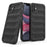 For iPhone 11 Phone Case Anti-Scratch Soft TPU Rugged Back Cover - Black - 6