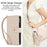 For Google Pixel 8 Case Chic Rhombus PU Leather Phone Cover with Shoulder Lanyard - Apricot - 4