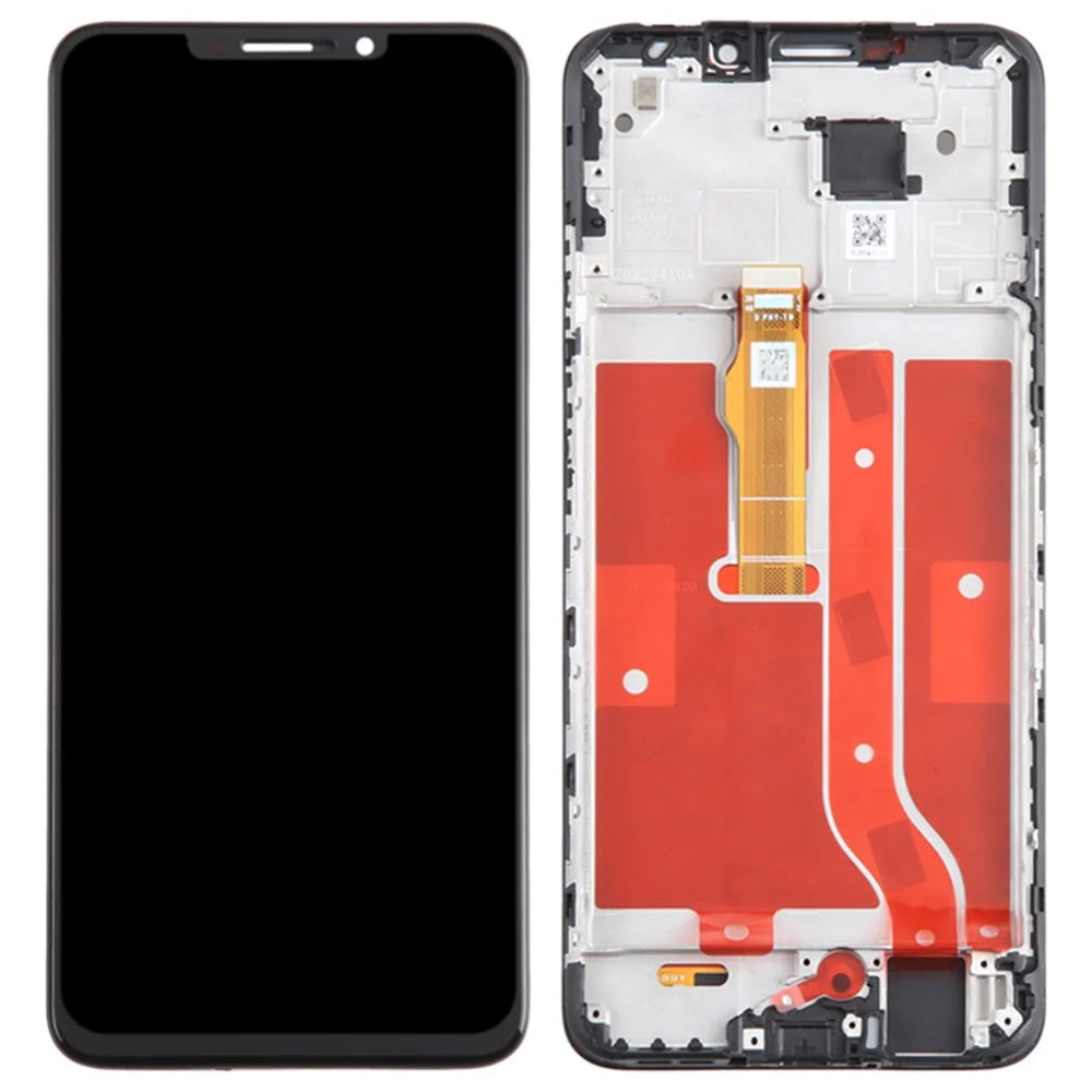 For Huawei nova Y91 4G OEM Grade S LCD Screen and Digitizer Assembly + Frame (Without Logo) - 1