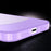 For iPhone 15 Pro Case Dual Color Soft TPU Transparent Back Phone Cover - Dark Purple - 4
