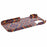 For iPhone 15 Case Water Transfer Printing Luminous Anti-Scratch PC Cell Phone Cover - Plaid - 4