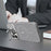 For iPhone 13 Pro Max Magnetic Case PC+TPU Phone Cover with Lens Frame Kickstand - Titanium Grey - 2