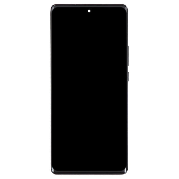 For Huawei nova 10 4G OEM Grade S AMOLED Screen and Digitizer Assembly + Frame (Without Logo) - Black - 2