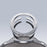 For iPhone 15 / 14 / 13 Bumper Case Frameless Aluminum Alloy Kickstand Phone Cover - Grey - 7