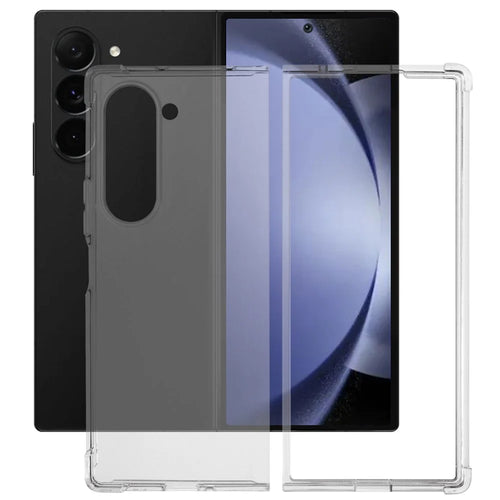 For Samsung Galaxy Z Fold6 5G Wear-Resistant Anti-Scratch Transparent Mobile Phone Cover Case - 1