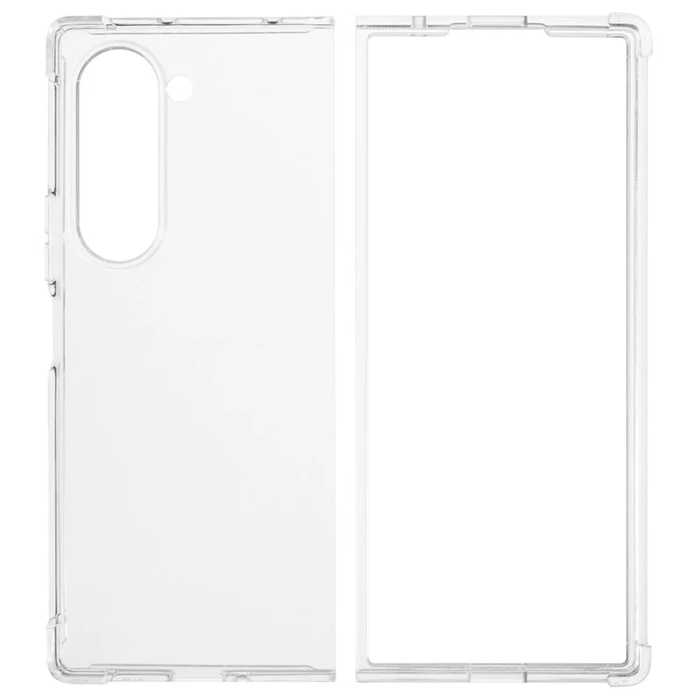 For Samsung Galaxy Z Fold6 5G Wear-Resistant Anti-Scratch Transparent Mobile Phone Cover Case - 2