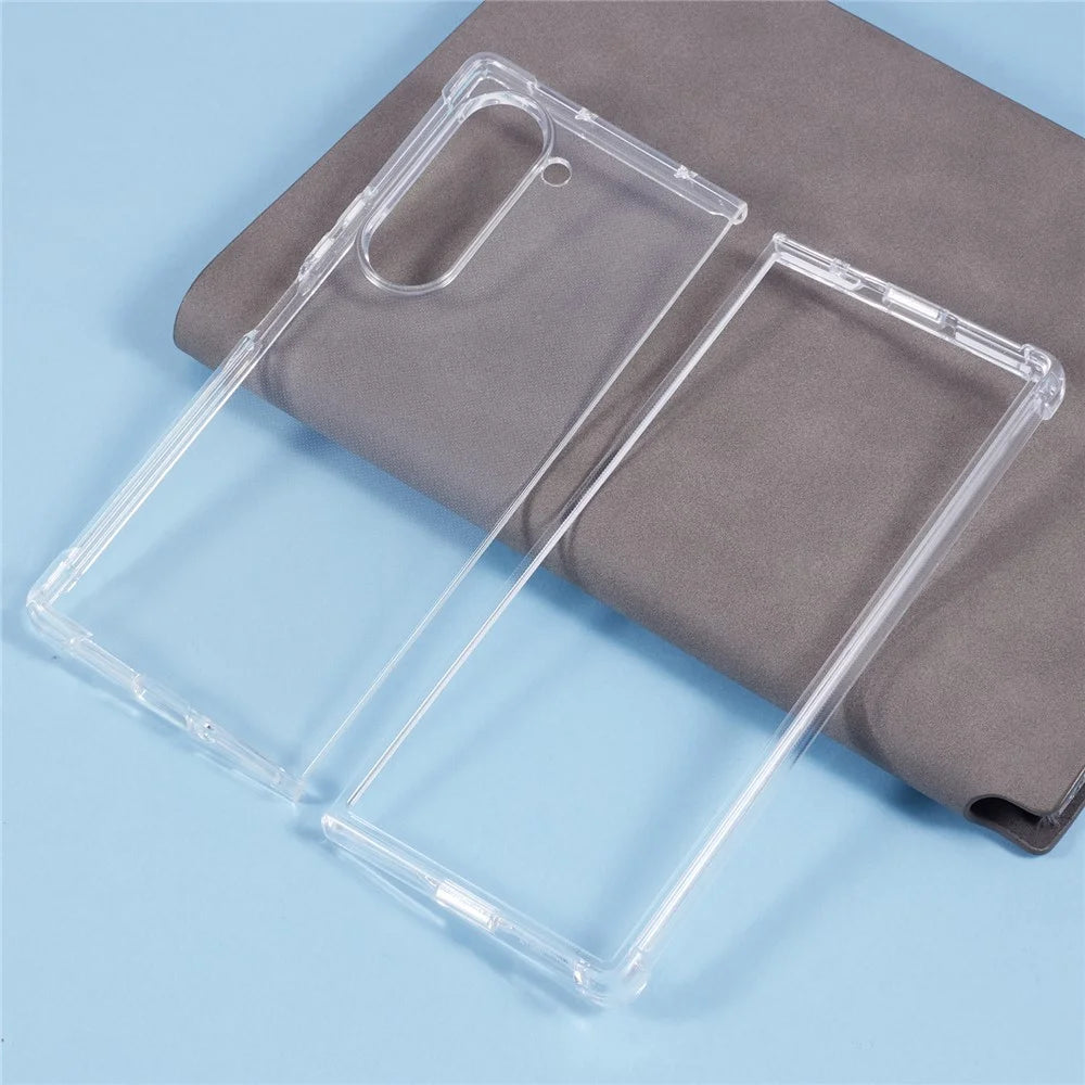 For Samsung Galaxy Z Fold6 5G Wear-Resistant Anti-Scratch Transparent Mobile Phone Cover Case - 3