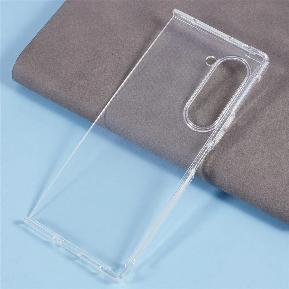 For Samsung Galaxy Z Fold6 5G Wear-Resistant Anti-Scratch Transparent Mobile Phone Cover Case - 5