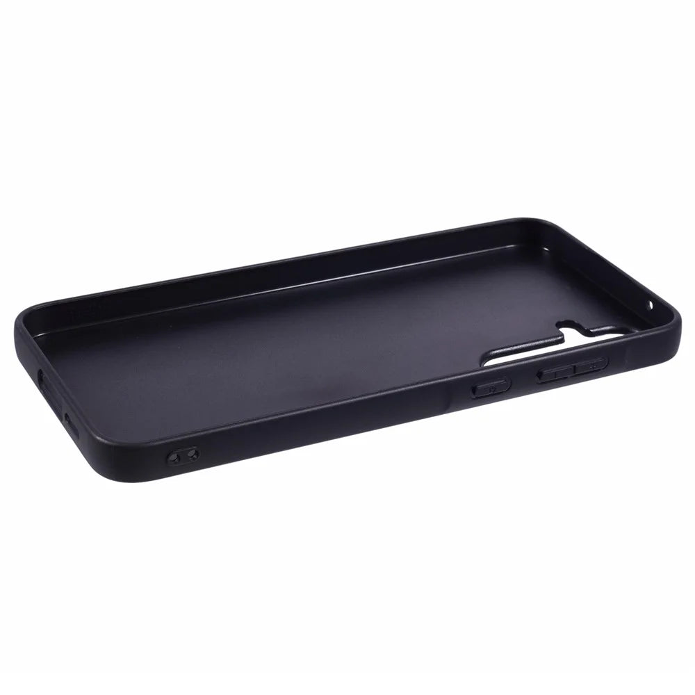 X-LEVEL Bojue-3 Series For Samsung Galaxy S23 FE Case Leather+TPU+PC Phone Cover - Black - 4