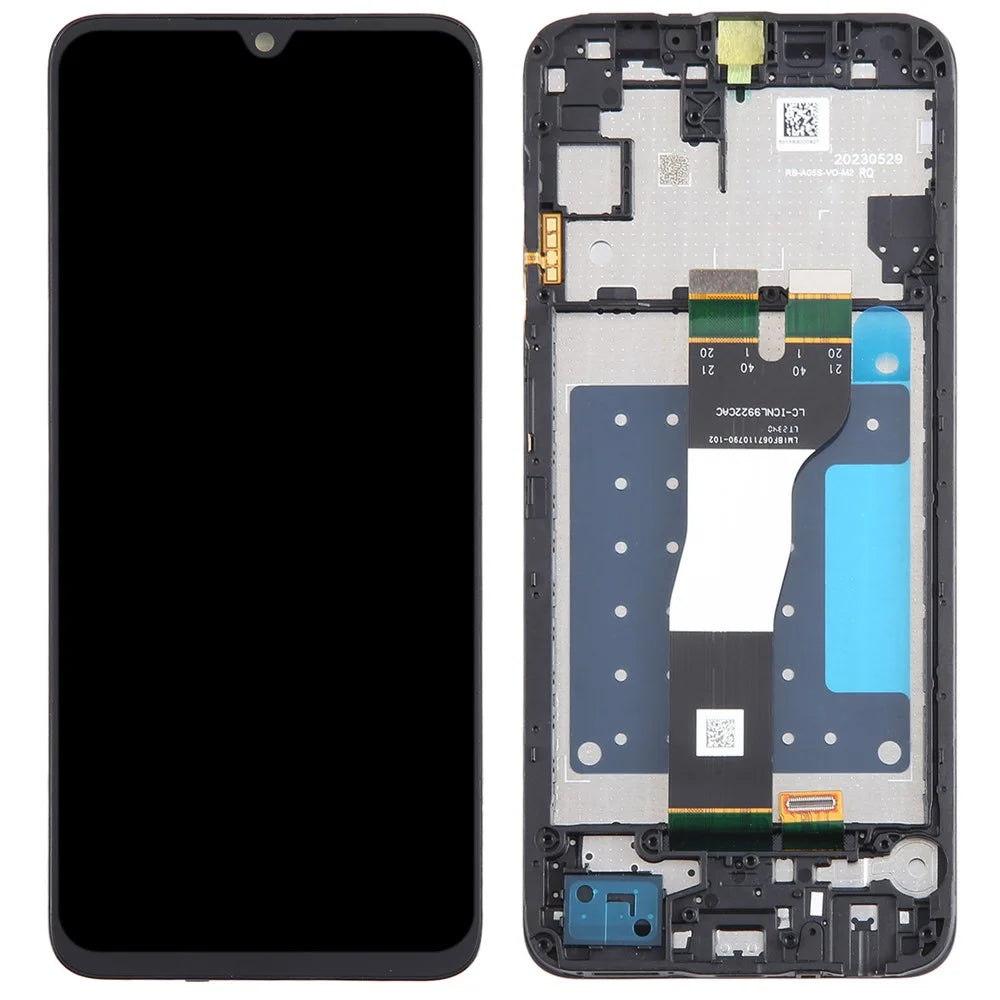 For Samsung Galaxy A05s 4G A057 OEM Grade S LCD Screen and Digitizer Assembly + Frame (Without Logo) - 1