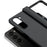 For Samsung Galaxy Z Fold6 5G Case Skin Feel PC Phone Cover with Hinge Protection - Black - 3