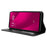 For T-Mobile REVVL 7 Pro / T Phone 2 Pro Case Magnetic Closing Retro Leather Phone Cover - Black - 3
