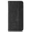 For T-Mobile REVVL 7 Pro / T Phone 2 Pro Case Magnetic Closing Retro Leather Phone Cover - Black - 6