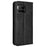 For T-Mobile REVVL 7 Pro / T Phone 2 Pro Case Magnetic Closing Retro Leather Phone Cover - Black - 7