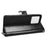 For Blackview Color 8 / Oscal Modern 8 Wallet Case Crazy Horse Texture Leather Phone Cover - Black - 3