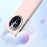 SULADA For vivo X Fold3 Pro Magnetic Case Leather+PC Folding Phone Cover with Spring Hinge - Pink - 6