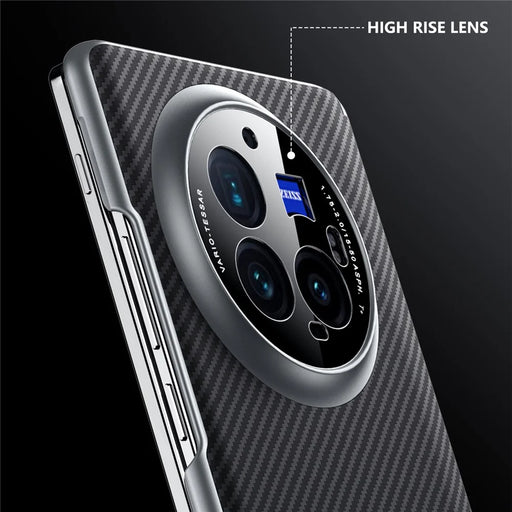 SULADA For vivo X Fold3 Magnetic Case Leather+PC Drop-Proof Shell Supports Wireless Charging - Black - 2