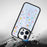 JAUCASE For iPhone 14 Pro Max Case Rhinestone Flower Pattern Phone Cover Compatible with MagSafe - Colorful Flower+White - 7