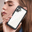 For iPhone 16 Plus Case TPU Frame Clear Acrylic Back Phone Cover - Black - 6