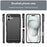 For iPhone 16 Plus Case Brushed Soft TPU Phone Cover Carbon Fiber Texture - Black - 2