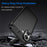 For iPhone 16 Case Brushed Soft TPU Phone Cover Carbon Fiber Texture - Black - 2