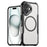 For iPhone 16 Case Compatible with MagSafe TPU+PC Drop-Proof Phone Cover - Black - 1