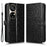 For Ulefone Note 17 Pro Case PU Leather Phone Cover Dot Pattern Flip Wallet - Black - 1