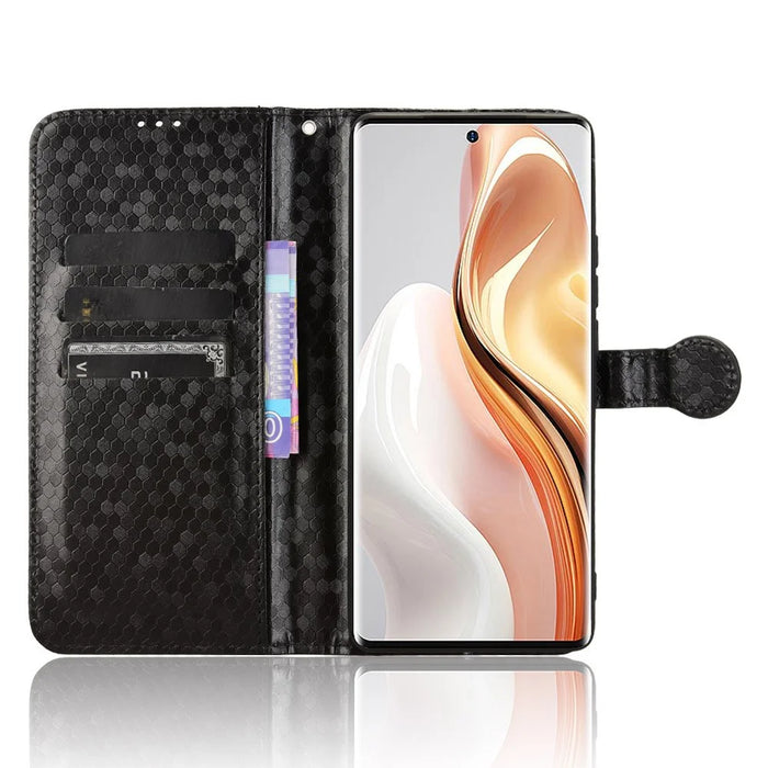 For Ulefone Note 17 Pro Case PU Leather Phone Cover Dot Pattern Flip Wallet - Black - 2