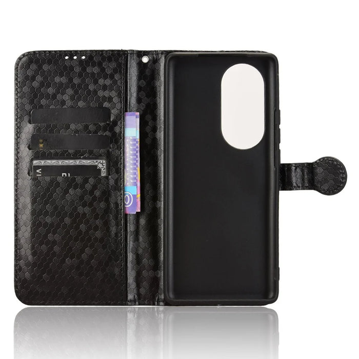 For Ulefone Note 17 Pro Case PU Leather Phone Cover Dot Pattern Flip Wallet - Black - 4