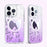 JAUCASE For iPhone 14 Pro Case Mirror Surface PC+TPU Phone Cover Compatible with MagSafe - 2