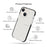 Bi-color Design Phone Case for iPhone 14 6.1 inch, Clear Soft TPU Mobile Phone Cover Anti-scratch Shell - 2