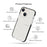Mobile Phone Cover for iPhone 14 Plus, Black Frame Frop Protection Clear Soft TPU Panel Phone Case - 2