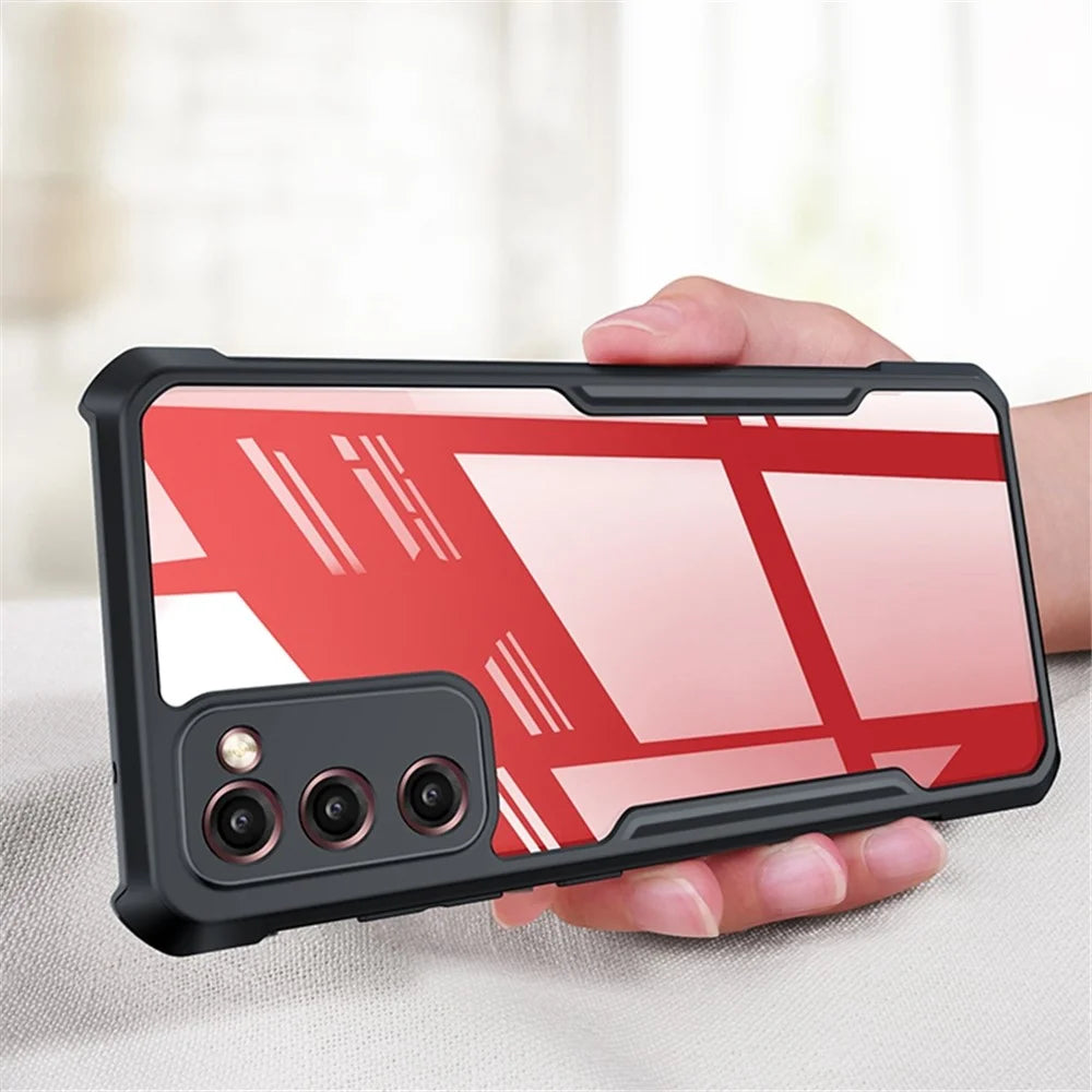 XUNDD For Samsung Galaxy S20 FE 4G / FE 5G / S20 Lite / S20 FE 2022 Shockproof Case Anti-Drop Slim Case Acrylic + TPU Protective Back Cover - 2