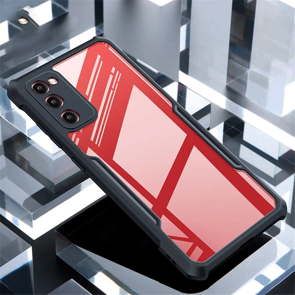 XUNDD For Samsung Galaxy S20 FE 4G / FE 5G / S20 Lite / S20 FE 2022 Shockproof Case Anti-Drop Slim Case Acrylic + TPU Protective Back Cover - 3