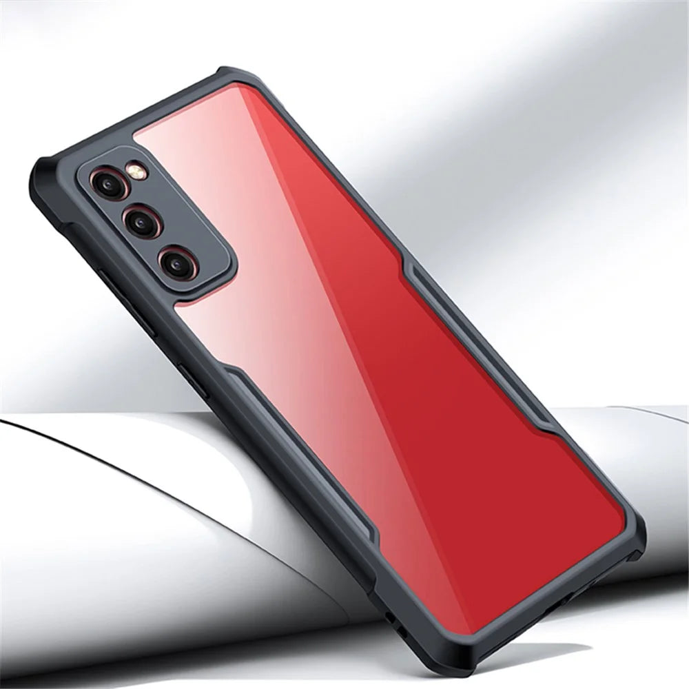 XUNDD For Samsung Galaxy S20 FE 4G / FE 5G / S20 Lite / S20 FE 2022 Shockproof Case Anti-Drop Slim Case Acrylic + TPU Protective Back Cover - 4