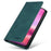 BETOPNICE 003 For iPhone 16 Leather Case Wallet Stand Protective Phone Cover - Green - 6