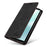 BETOPNICE 003 For Sony Xperia 10 VI Case Leather Phone Cover Strong Magnetic Closure - Black - 6